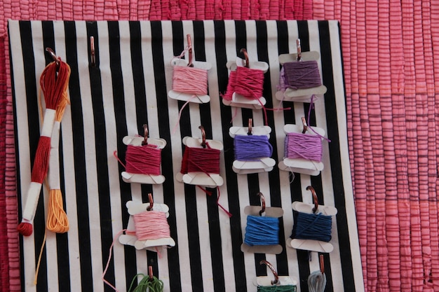 Ręcznie wyszywany próbnik